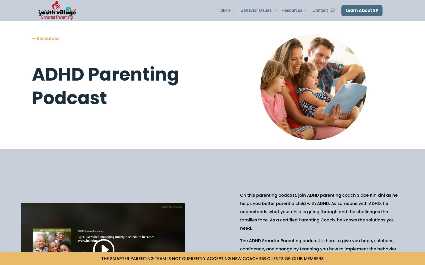 The ADHD Parenting Podcast extends the library with weekly coaching episodes.