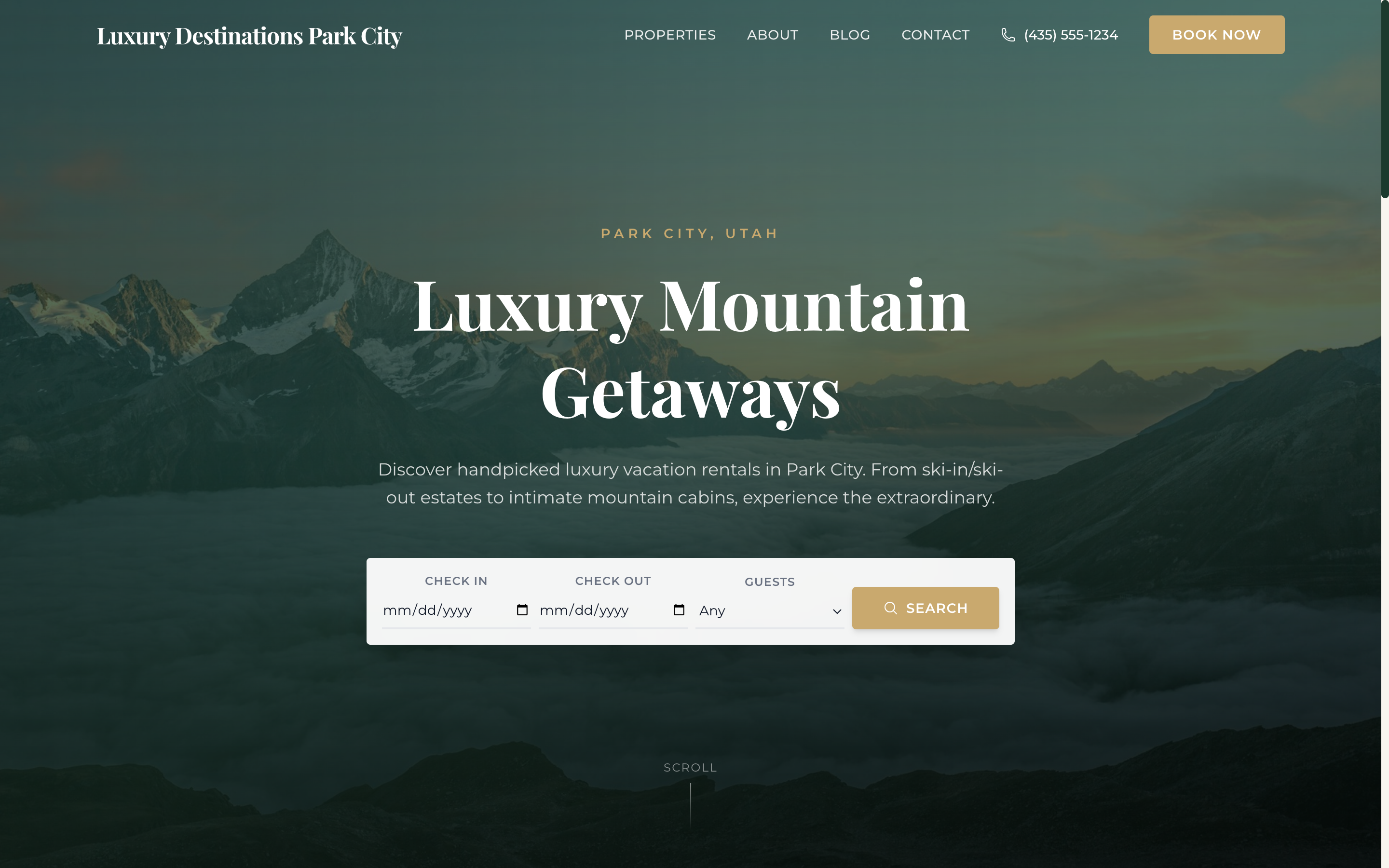 Luxury Destinations Park City